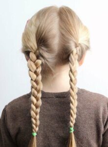Idée coiffure petites filles